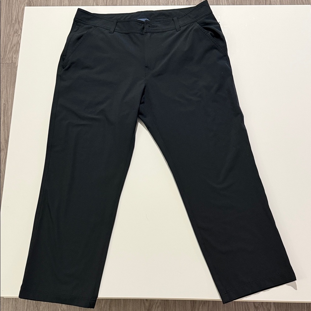Columbia Men's Classic Black Dress Pants Regular Fit Size 34 W 32 L
